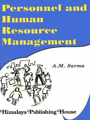 cover image of Personnel and Human Resource Management